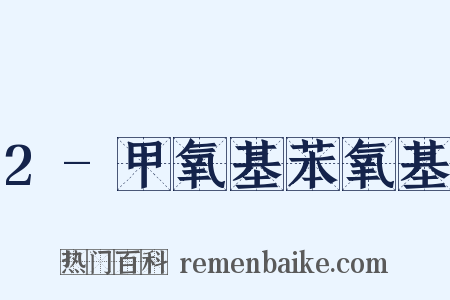 2-甲氧基苯氧基是什么意思的图片